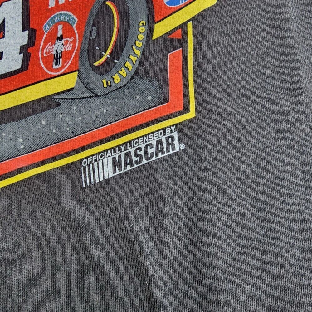 1995 McDonald’s NASCAR Bill Elliott Vintage 90’s Racing Thunderbird Shirt XL - Picture 9 of 15